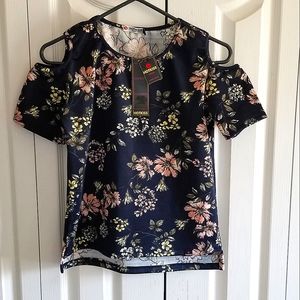 Girls Open-Shoulder Blouse